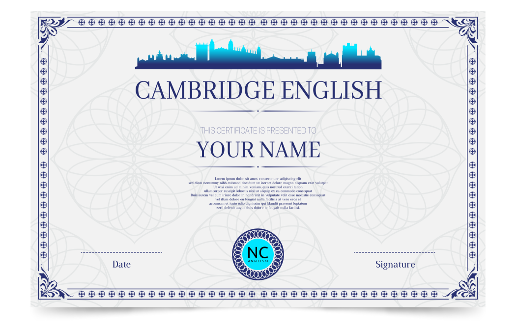Certyfikat Cambridge English